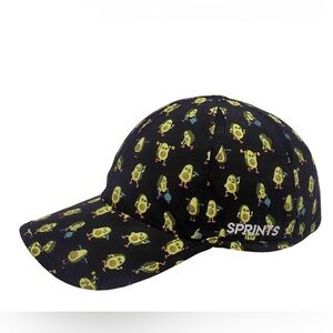 Black Avocado Print Women's Hat